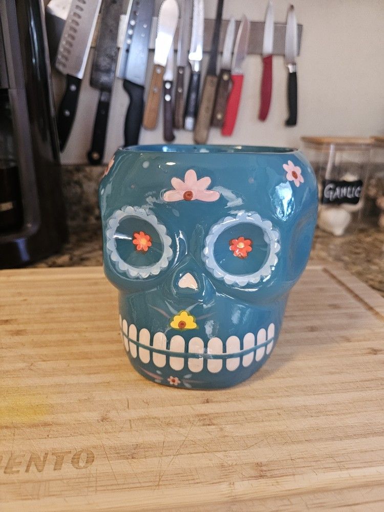 Sugar Skull Planter
