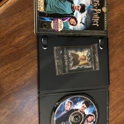 Harry Potter DVD Prisoner Of Azkaban Includes Unopened Movie Trading Cards  With Cover