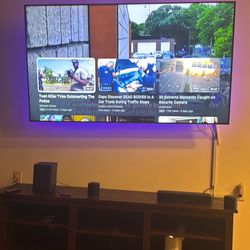 75 inch TV &  tv stand