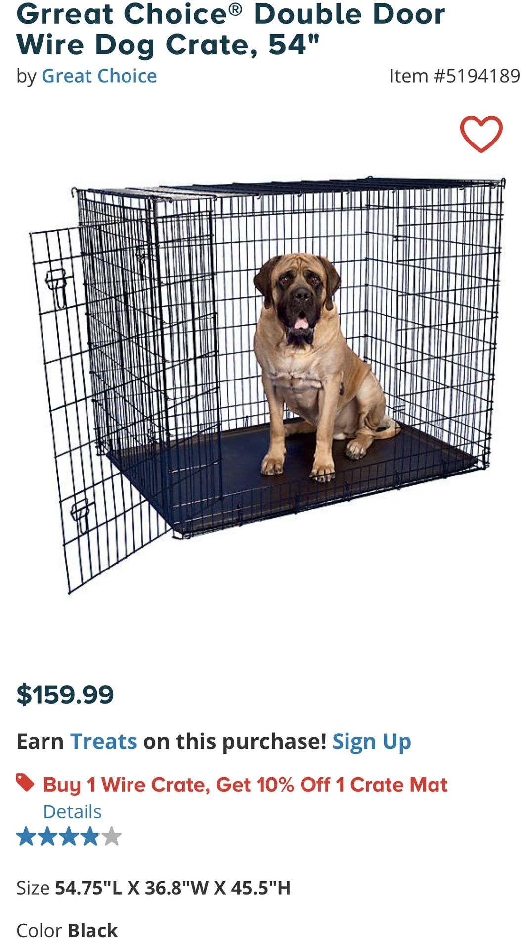a good double door dog crate brand
