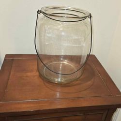 Large 11" Glass Jar