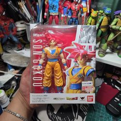Sh Figuarts Super Saiyan God Goku