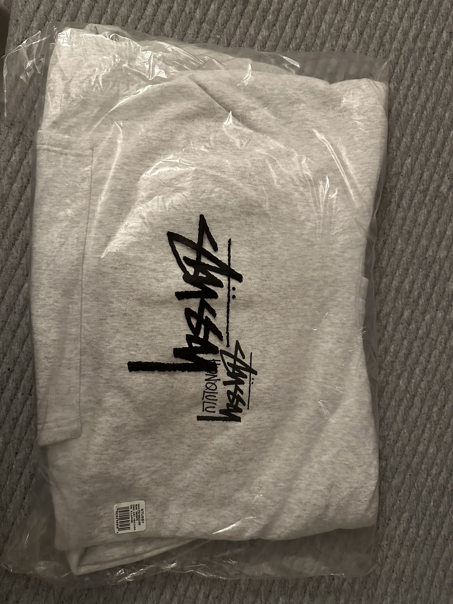 Grey Stussy Honolulu Sweatshirt XL