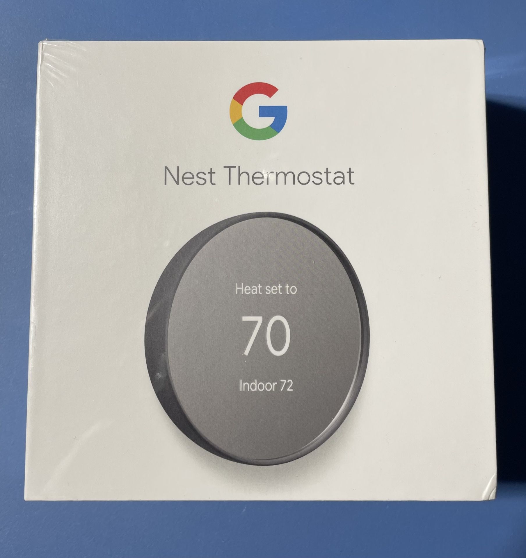 Google Nest Smart Thermostat Charcoal Model G4CVZ/GA02081-US