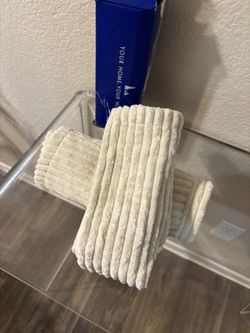 Decorative Throw Pillow Covers for Couch Bed Livingroom 18x18 Inch Set of 2 Beige Boho Accent Throw $8