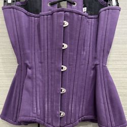 Timeless Trends 16 inch Limited Edition Dusty Purple Straight Corset, Gemini Silhouette, Regular