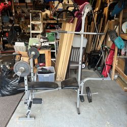Legacy Weight Bench & Weights
