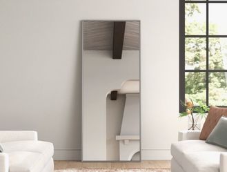 Mirror with stainless trim 72” x 30”