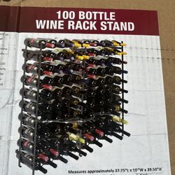 Wine Bottle Rack Stand 