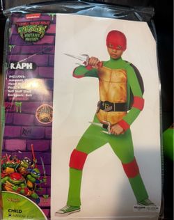 Ninja turtles Raphael Kids Halloween Costume Medium