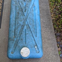 15-gal holding tank on wheels