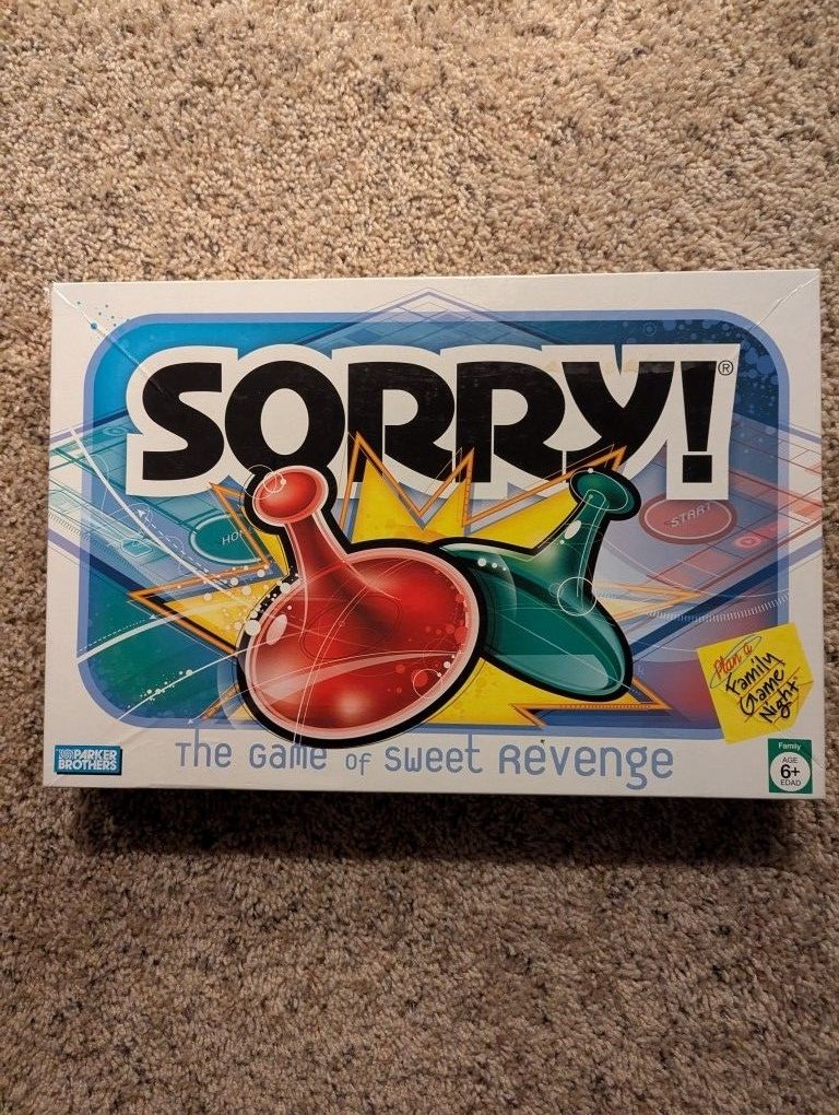 Sorry! party family boardgame