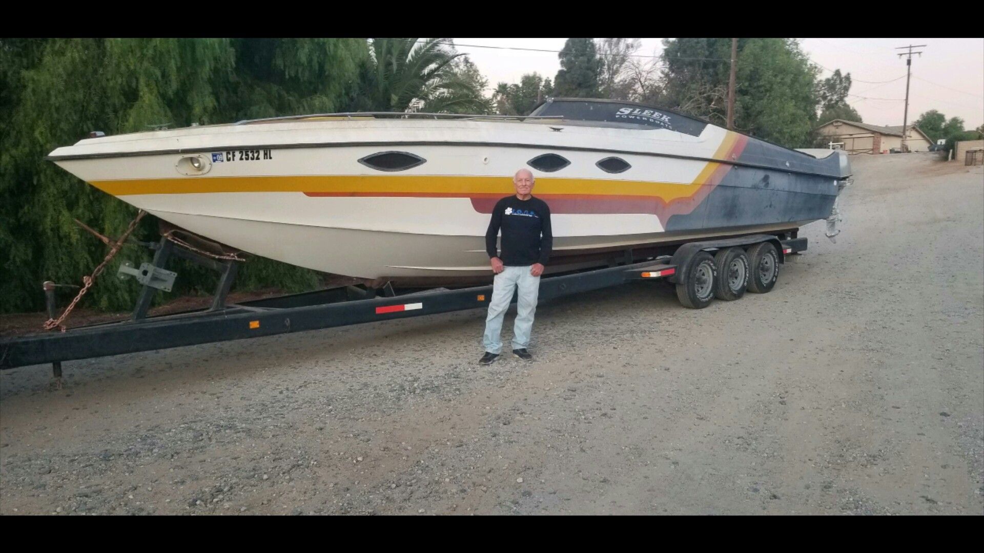 Nice 36' foot boat