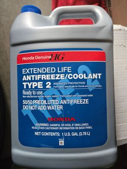 Honda OEM Coolant 25$