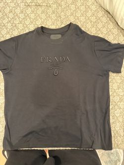 Prada Logo Tee Black