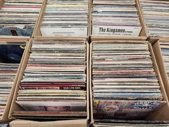Vinyl Records Bulk Boxes