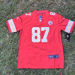 Travis Kelce 87 Red Chiefs Jersey