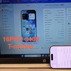 iPhone 16 Pro 128 Gb T-Mobile Clean Imei Ready To Activate