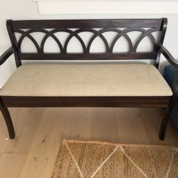 OSP Home Furnishings Coventry Storage Bench.