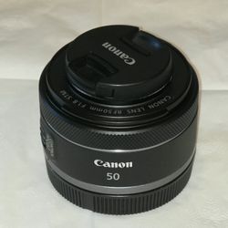 Canon RF lenses(RF 50mm F1.8 STM)