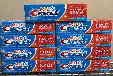 Crest kids toothpaste $5 all