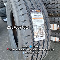 235/65/16C MILESTAR STEER PRO •Brand new tires / Llantas nuevas ¤ DM 📞 for a Quote. 