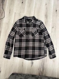 Brixton Plaid Flannel Button-Up Shirt