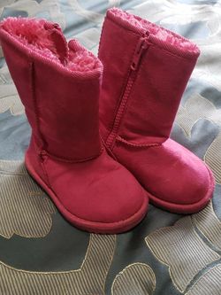 Pink Boots Size 6 Children