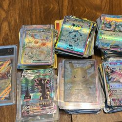 Lot of 460 pokemon cards including rare and expensive cards