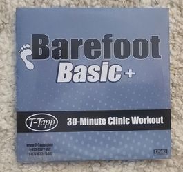 T-Tapp Barefoot Basic Plus 30-Minute Clinic Workout Nee In Wrap
