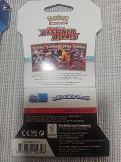 Scarlet & violet destined rivals booster packs
