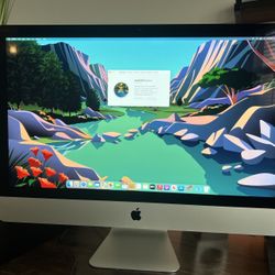 Apple iMac 27 Inch Retina 5K (Late 2014) 32GB RAM- 4 GHz Quad