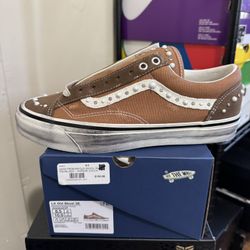 Vans LX Old Skool 36 Pearlized Pack Vintage Cocoa Brown Size 8.5