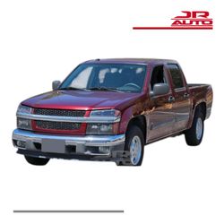 04-12 Chevy Colorado Black Amber Headlights OE Style Replacement Pair