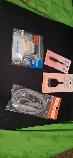 Vintage RadioShack Archer & Realistic Audio Adapter & Cable Lot - NOS New Sealed.