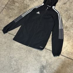 Black Adidas Aero-Ready Running Jacket 