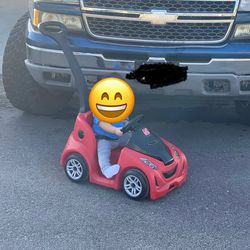 Kids push cart Step 2 Red push around buggy GT push car