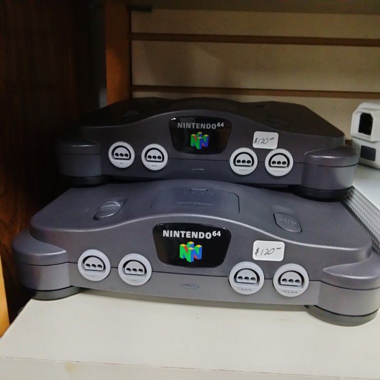 Nintendo 64 Console Only $65 Console W/Cords And Controller $120