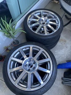 20 Inch Rims And Tires 5 x 114.3 Fits Lexus GS300