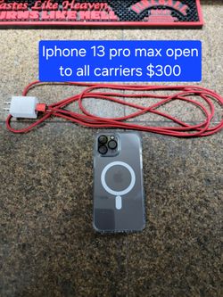 Iphone 13 pro max apple 128GB iphone unlocked i phone awesome condition