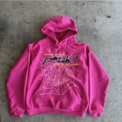 Pink Sp5der Hoodie 
