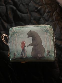 Disney Pixar Brave Merida Zipper Wallet