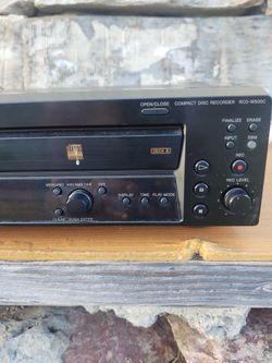 Audio Sony Recorder C D