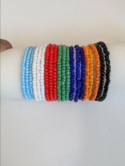 Handmade Beaded bracelets 3 pc sets or mix match.