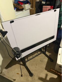 Drawing Table with Light