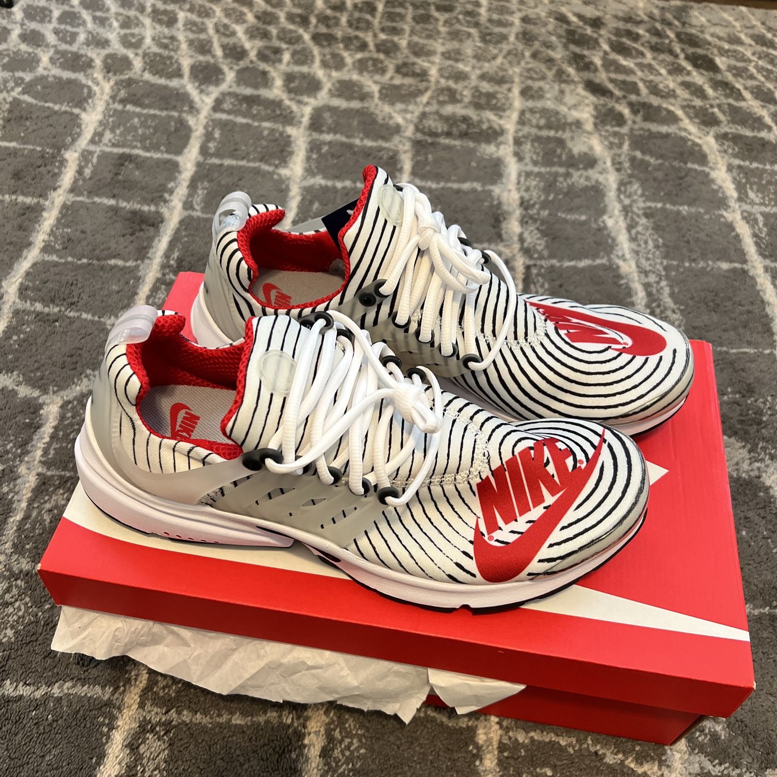 Nike presto zebra hot sale