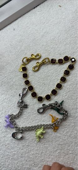 Coach wallets and charms