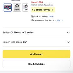 lg c5 oled 65 inch tv 