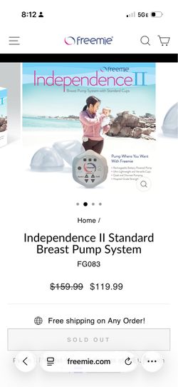 Freemie independence pump