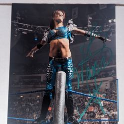 Maria Kanellis signed 8x10 photo WWE AEW